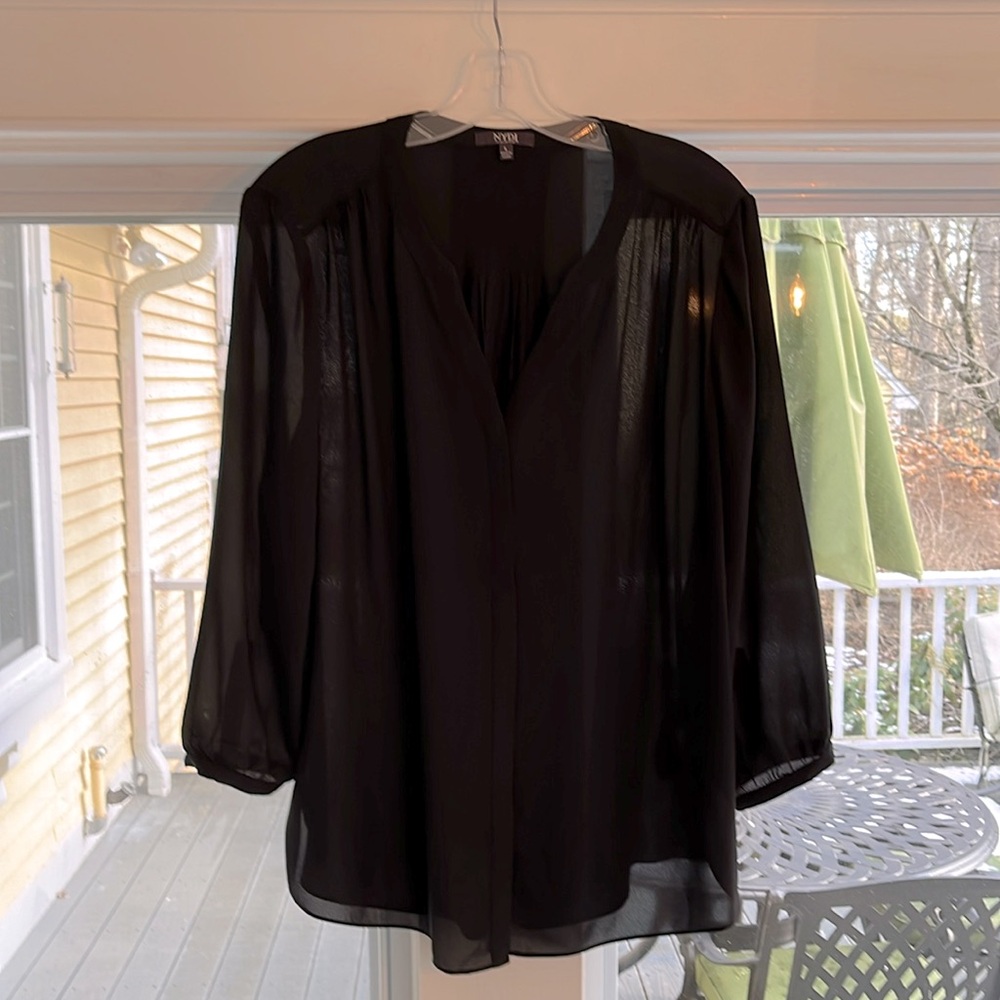 Women’s Designer Black Blouse